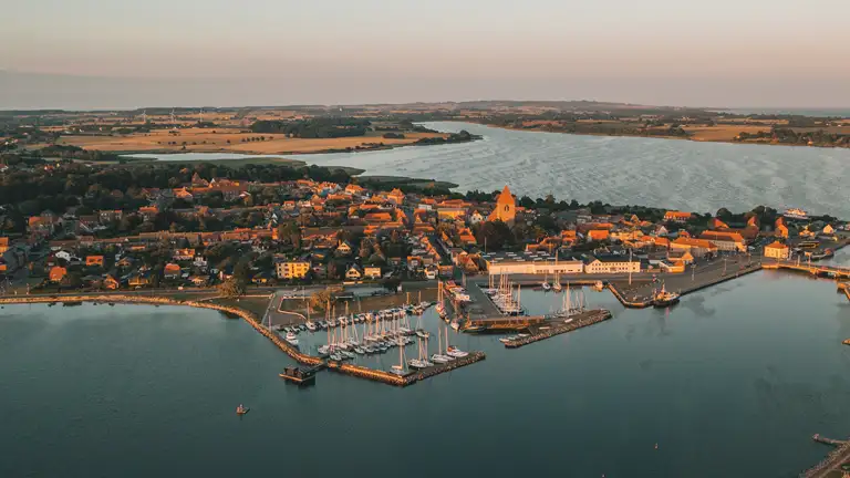 Luftfoto ag Stege By