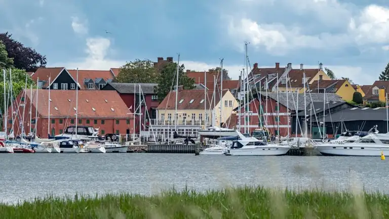 Præstø set fra vandsiden 