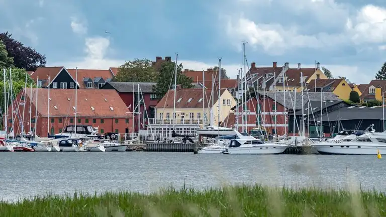 Præstø set fra vandsiden 