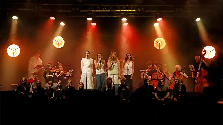 Musikskole holder koncert