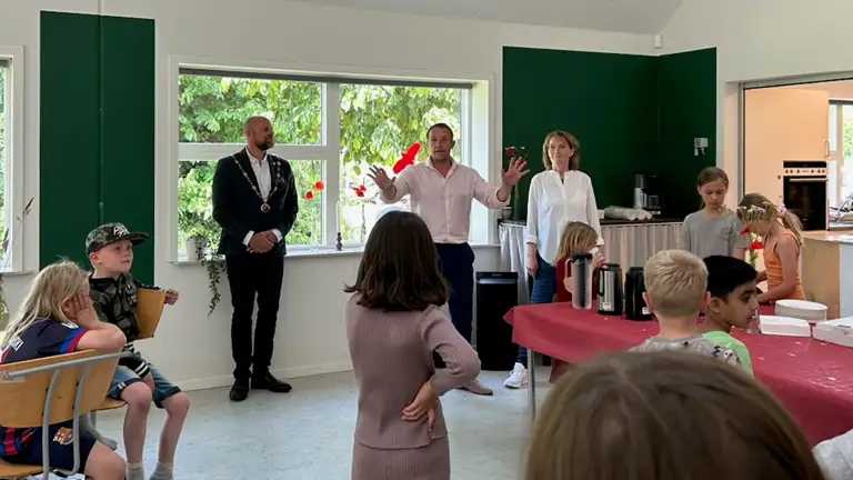 Indvielse af SFO-lokale