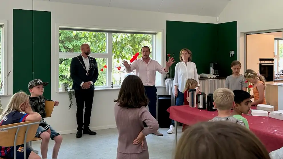 Indvielse af SFO-lokale