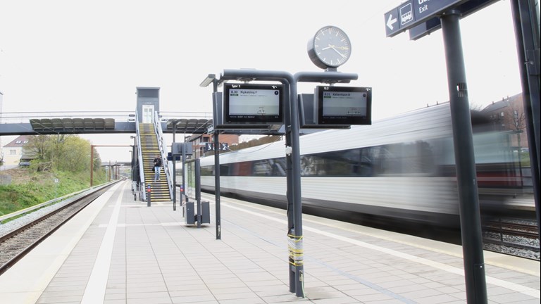 Banelegeme på Vordingborg Station