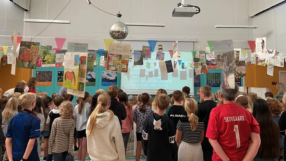 elever på hjertebjerg skole 