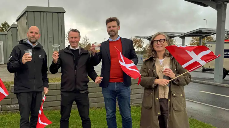 Borgmestre og Business Vordingborg fejrer industripark