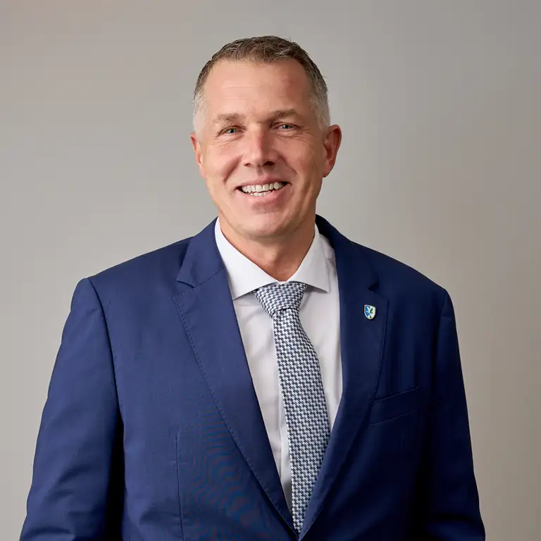 Portræt af borgmester Michael Seiding Larsen