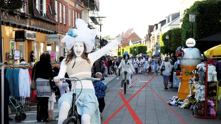 De røde løbere Vordingborg 