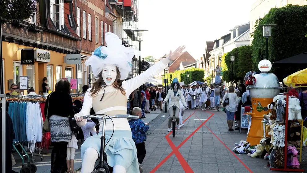 De røde løbere Vordingborg 