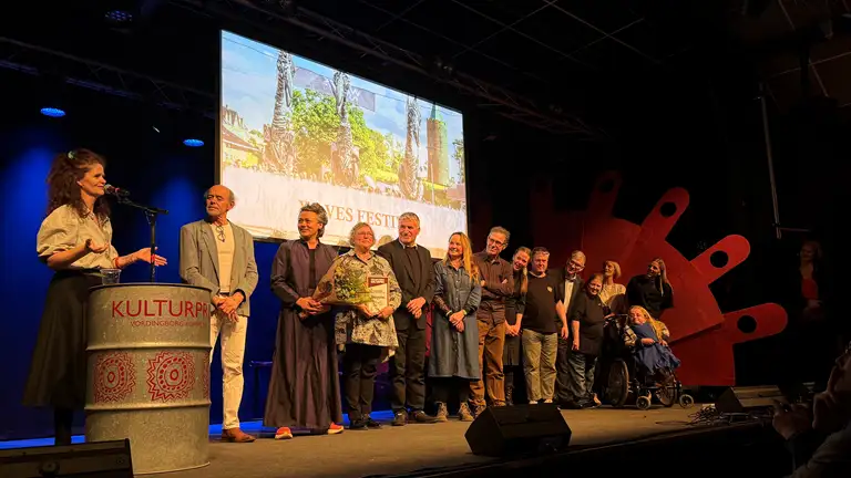 Prisoverrækkelse til Kulturprisfesten 2025