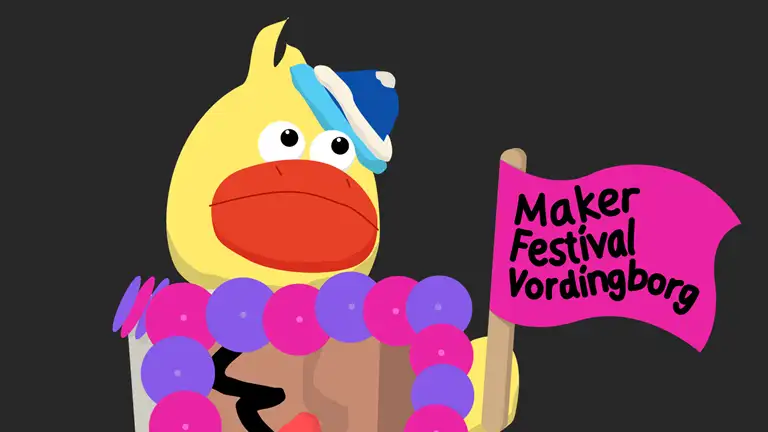 Vordingborg Kommunes Maker Mascot