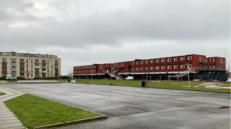 Hotelbargen på Sydhavnen i Vordingborg