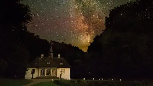 Dark Sky over Liselund Park